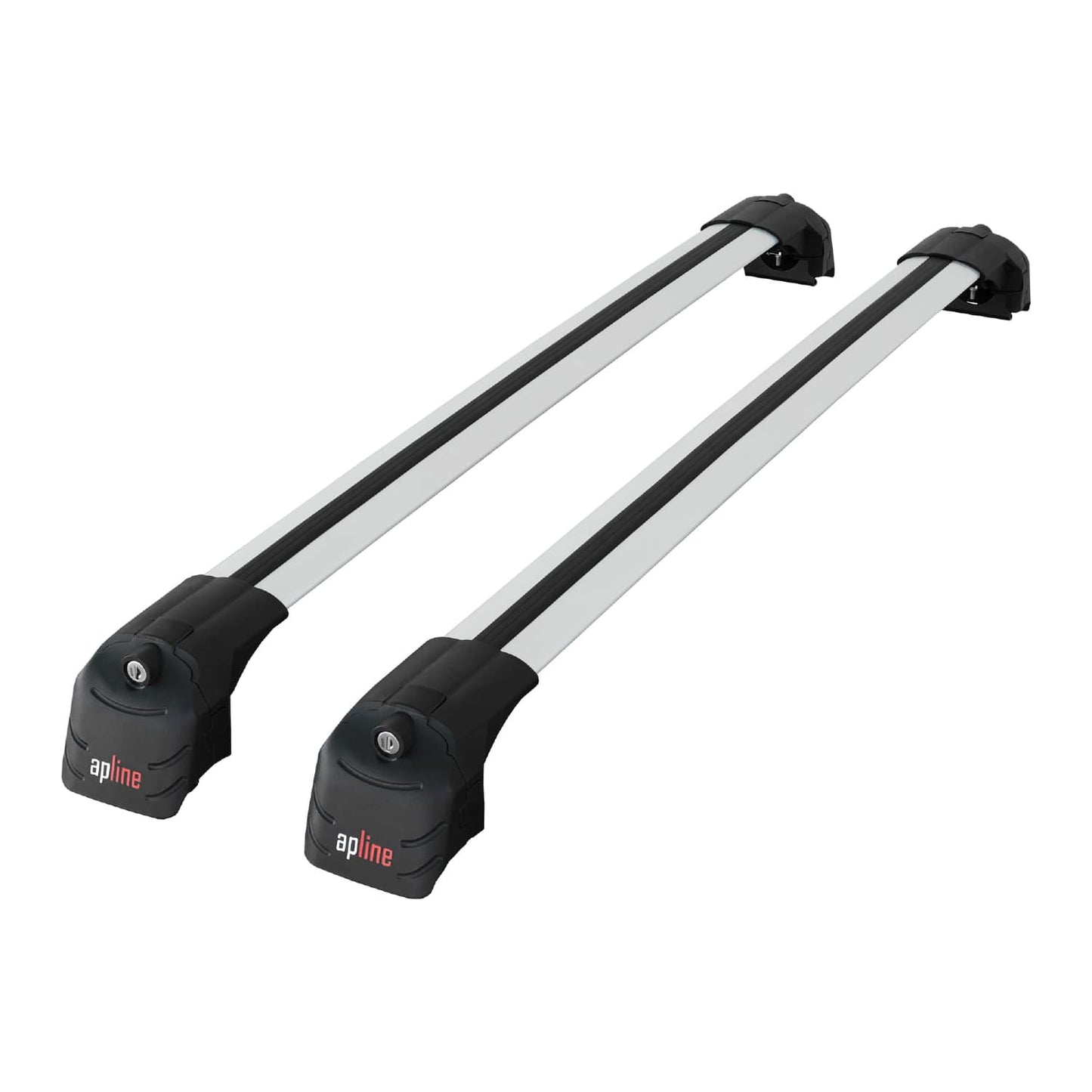Compatible with Jeep Grand Cherokee 4 (WK2) 2011-2020 ACE-2 Model Car Roof Rack Cross Bar Gray Aluminium 2 Bars