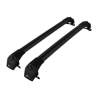 Compatible with Honda Pilot (YF5) 2016-2022 ACE-2 Model Car Roof Rack Cross Bar Black Aluminium 2 Bars