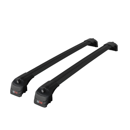 Compatible with Audi Q7 (4M) 2016-2025 ACE-2 Car Roof Rack Cross Bar Black Aluminium 2 Bars