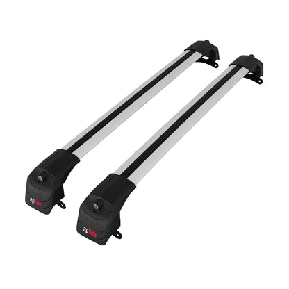 Compatible with Jeep Compass (MP552) 2017-2025 ACE-2 Model Car Roof Rack Cross Bar Gray Aluminium 2 Bars