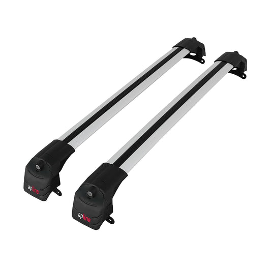 Compatible with Jeep Compass 2017-2025 ACE-2 Car Roof Rack Cross Bar Grey Aluminium 2 Bars