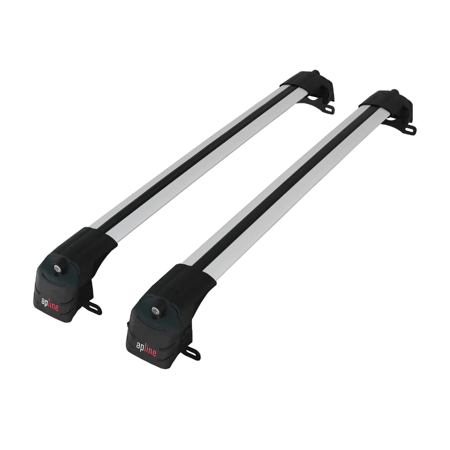 Compatible with GMC Yukon 2015-2020 ACE-2 Model Car Roof Rack Cross Bar Gray Aluminium 2 Bars