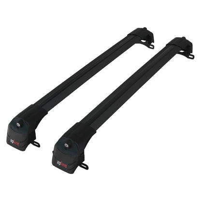 Compatible with Cadillac Escalade 2015-2020 ACE-2 Model Car Roof Rack Cross Bar Black Aluminium 2 Bars