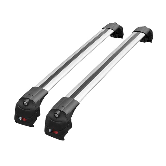 Compatible with Toyota Venza 2021-2024 ACE-2 Car Roof Rack Cross Bar Grey Aluminium 2 Bars