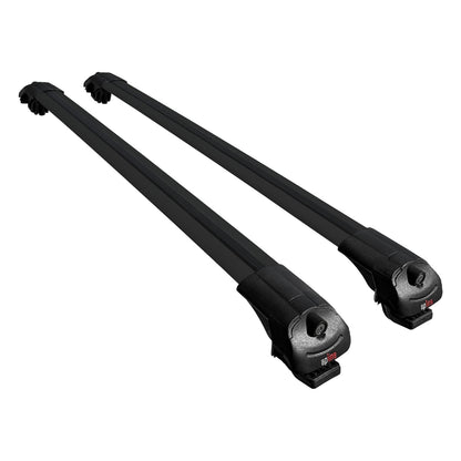 Compatible with Mitsubishi Outlander 2003-2006 ACE-1 Car Roof Rack Cross Bar Black Aluminium 2 Bars