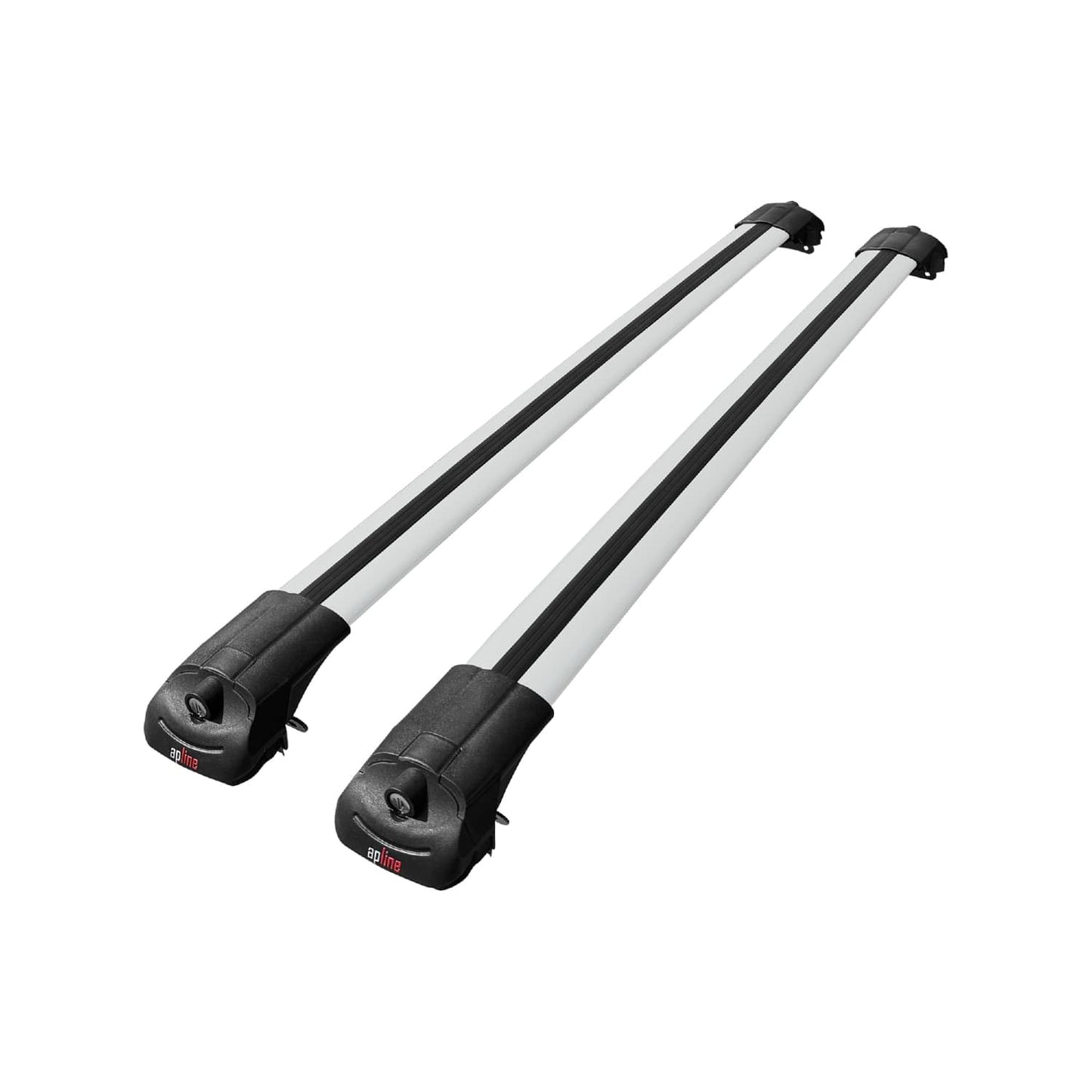 Compatible with Skoda Yeti 2009-2017 ACE-1 Car Roof Rack Cross Bar Grey Aluminium 2 Bars