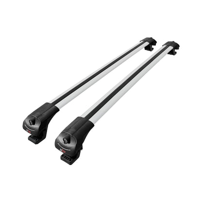 Compatible with Renault Duster (HS) Post-Facelift 2014-2017 ACE-1 Car Roof Rack Cross Bar Grey Aluminium 2 Bars