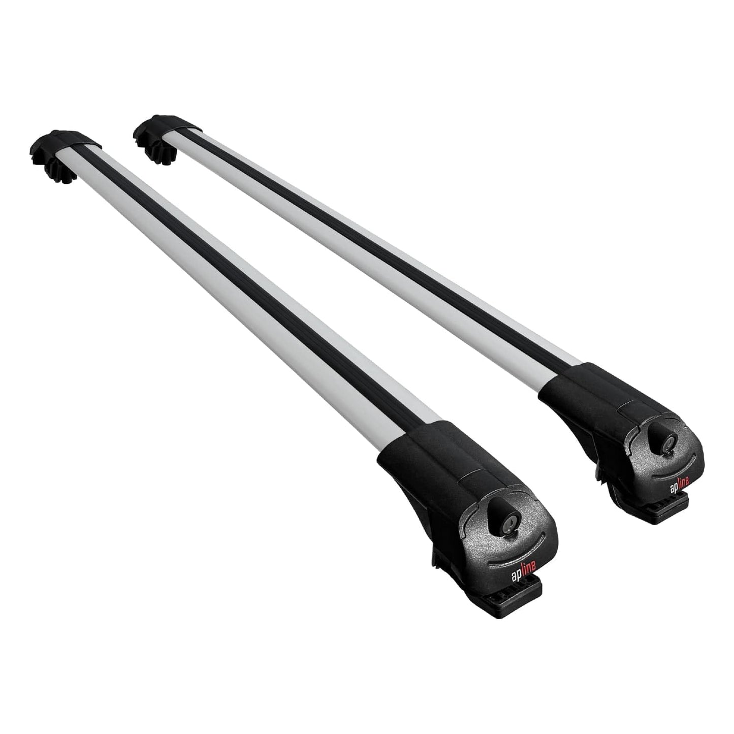 Compatible with Mercedes GL Class (X164) 2006-2012 ACE-1 Car Roof Rack Cross Bar Grey Aluminium 2 Bars