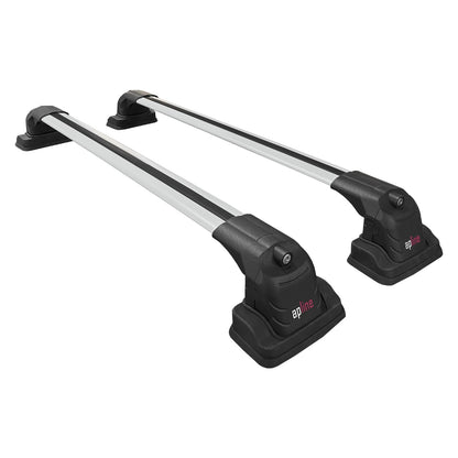Compatible with Nissan X-Trail 2013-2022 ACE-3 Car Roof Rack Cross Bar Grey Aluminium 2 Bars