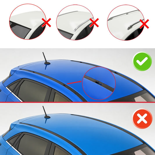 Compatible with Mazda CX-5 (KE) 2012-2016 ACE-3 Model Car Roof Rack Cross Bar Black Aluminium 2 Bars
