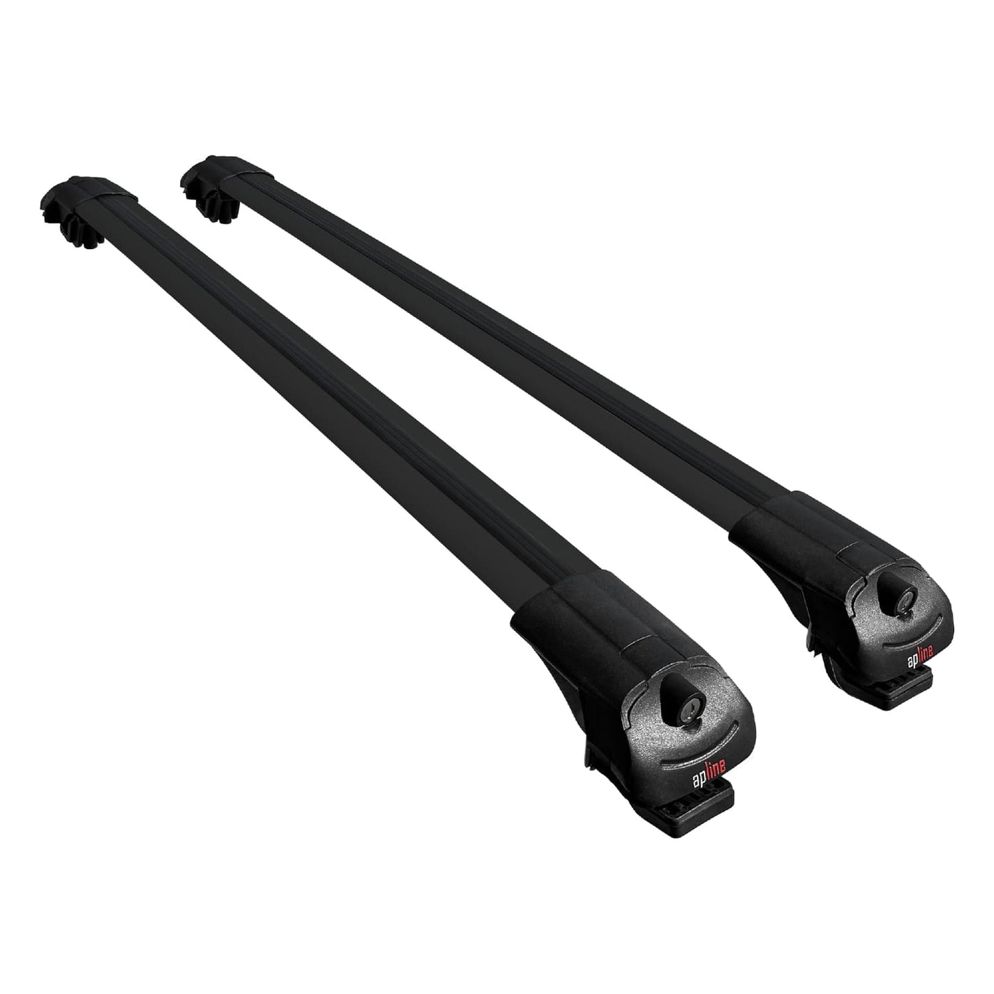 Compatible with Renault Duster 2 (HM) 2018-2024 ACE-1 Car Roof Rack Cross Bar Black Aluminium 2 Bars