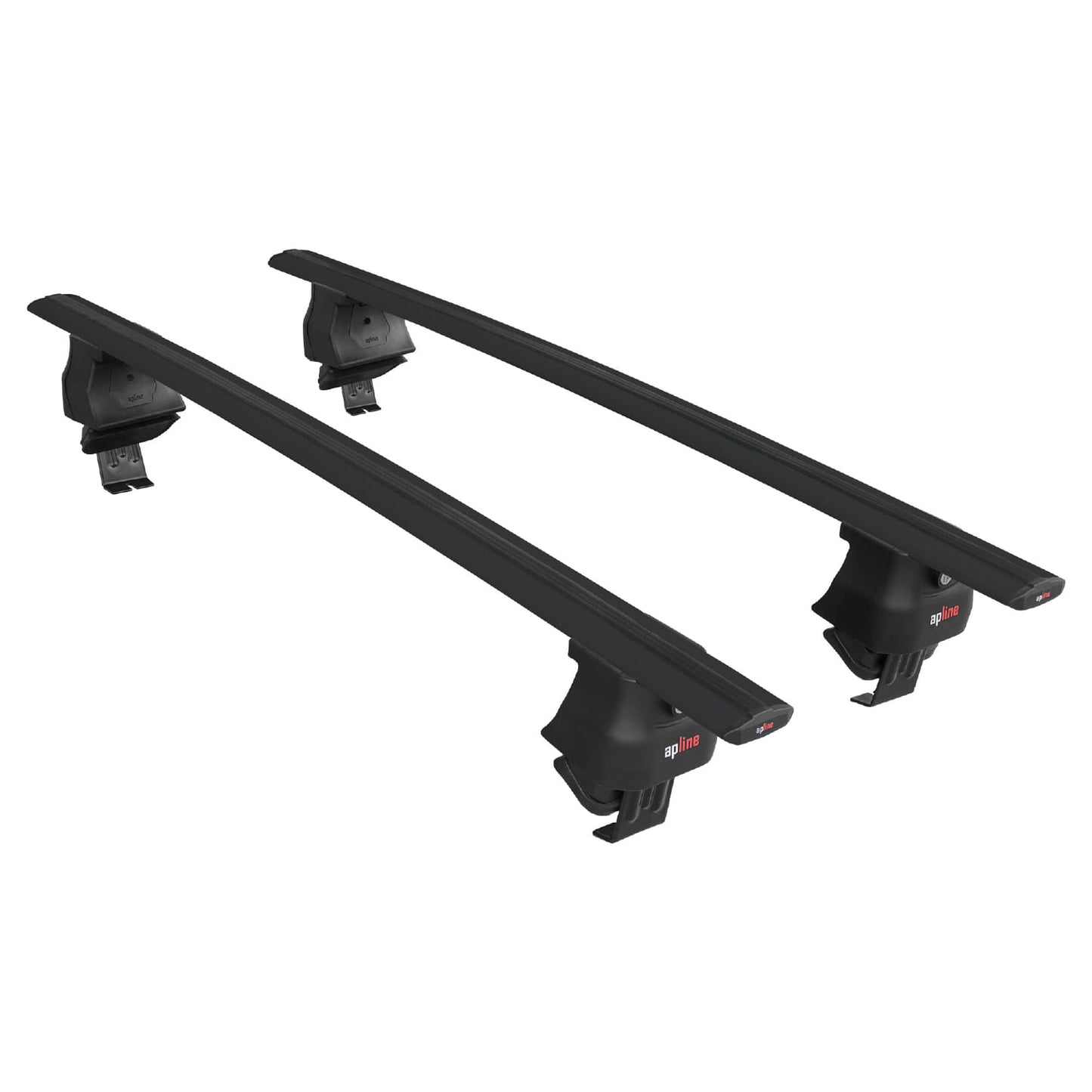 Compatible with Fiat Egea Sedan 2015-2025 ACE-4 Car Roof Rack Cross Bar Black Aluminium 2 Bars