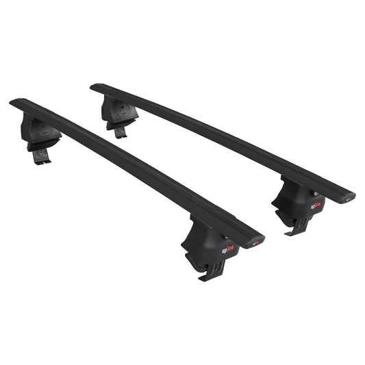 Compatible with Fiat Egea Sedan 2015-2025 ACE-4 Car Roof Rack Cross Bar Black Aluminium 2 Bars