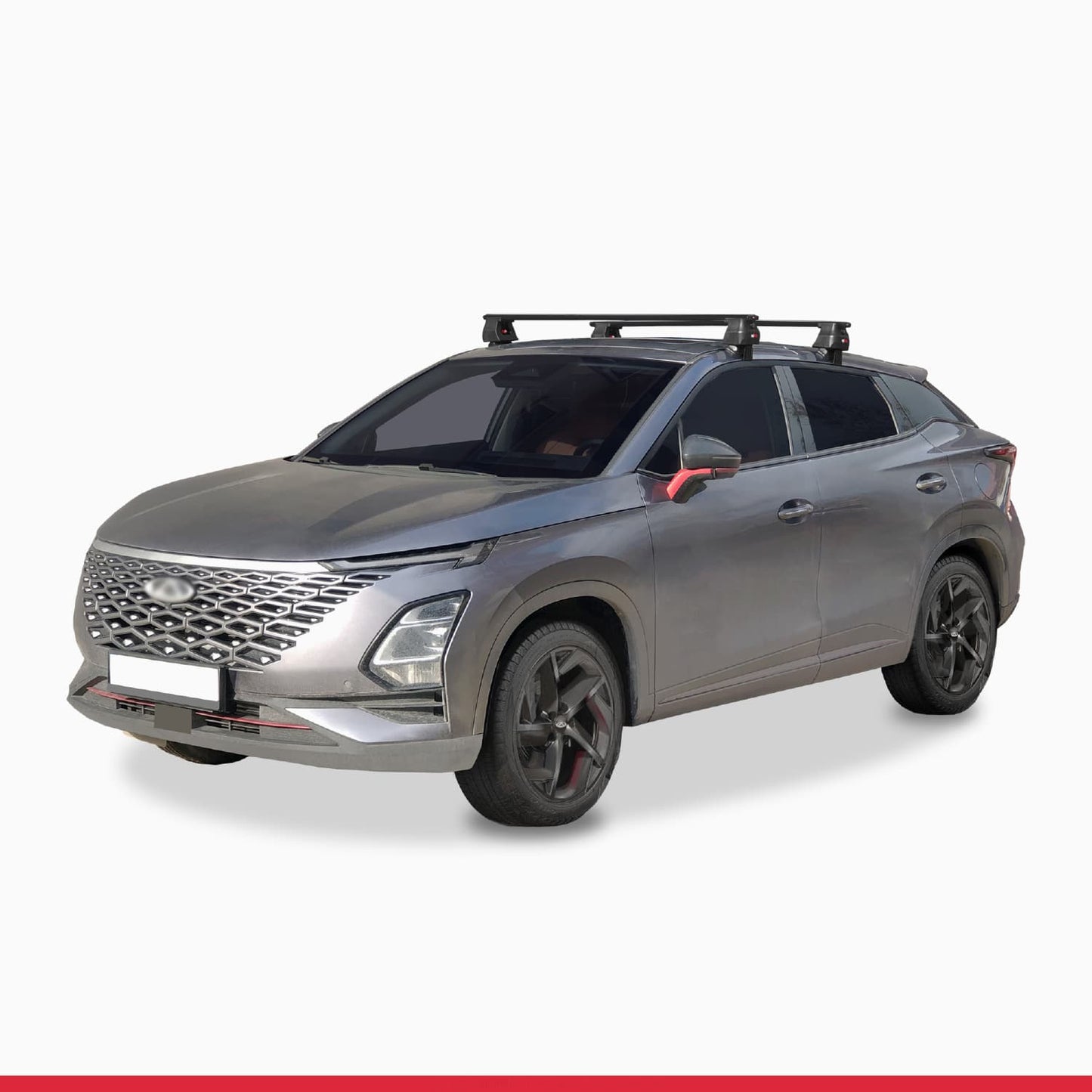 Compatible with Chery Omoda 5 2023-2025 ACE-4 Car Roof Rack Cross Bar Black Aluminium 2 Bars