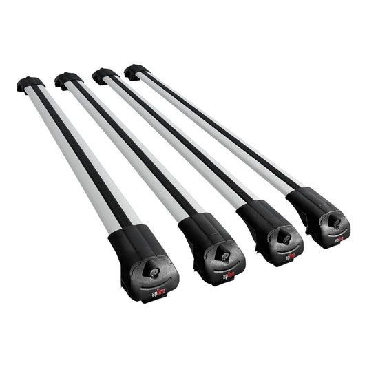 Compatible with Citroen Berlingo (M59) 2003-2008 ACE-1 Car Roof Rack Cross Bar Grey Aluminium 4 Bars
