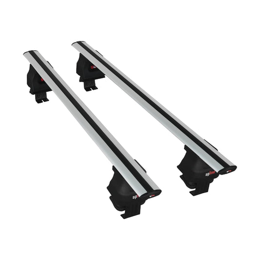 Compatible with Kia Sportage (QL) 2016-2021 ACE-4 Car Roof Rack Cross Bar Grey Aluminium 2 Bars
