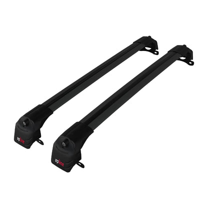 Compatible with Honda CR-V 4 2012-2016 ACE-2 Car Roof Rack Cross Bar Black Aluminium 2 Bars