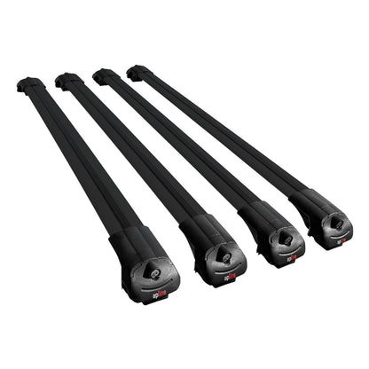 Compatible with Citroen Berlingo (M59) 2003-2008 ACE-1 Car Roof Rack Cross Bar Black Aluminium 4 Bars