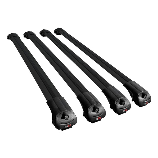 Compatible with Citroen Berlingo (M59) 2003-2008 ACE-1 Car Roof Rack Cross Bar Black Aluminium 4 Bars