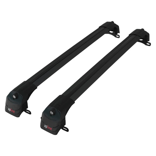 Compatible with Chevrolet Suburban 2015-2020 ACE-2 Car Roof Rack Cross Bar Black Aluminium 2 Bars