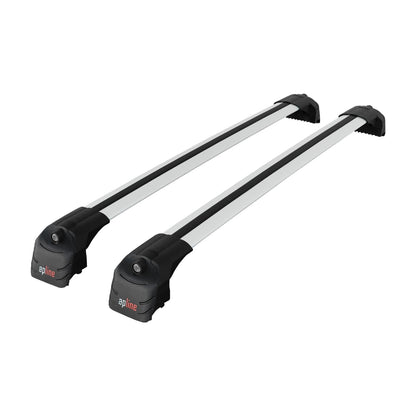 Compatible with Audi Q7 (4M) 2016-2025 ACE-2 Car Roof Rack Cross Bar Grey Aluminium 2 Bars