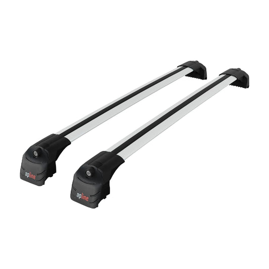 Compatible with Audi Q7 (4M) 2016-2025 ACE-2 Car Roof Rack Cross Bar Grey Aluminium 2 Bars
