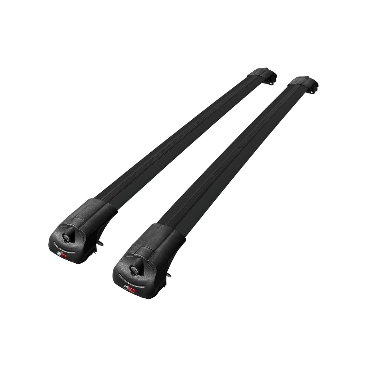 Compatible with Skoda Yeti 2009-2017 ACE-1 Car Roof Rack Cross Bar Black Aluminium 2 Bars