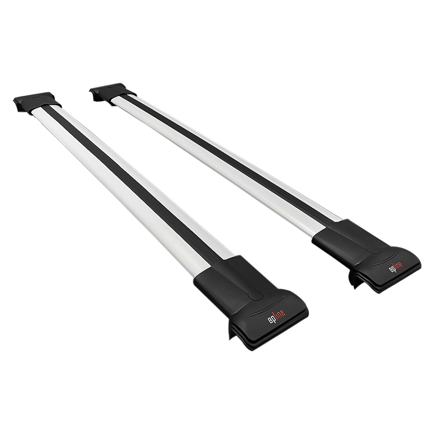 Compatible with Volkswagen Transporter (T5) 2003-2015 FLY Model Roof Rack Gray 2 Aluminium Bars